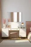 Spegel Hanah Home Rektangulär Silver Akryl MDF 40x60 cm - Speglar - 8684282468974 - 3