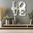 Dekorativ Spegel Wallity Silver Plexiglas EVA 47x48 cm - Speglar - 8684283980864 - 2