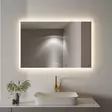 Innosanit 80x120 cm badrum LED-spotlight med anti-fog-funktion - Badrumsmöbler - 6438014428024 - 3