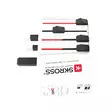 Innovativ 2-polig världsomspännande reseadapter med integrerad dubbel USB-laddare (1x USB C & 1 x USB) - Reseadaptrar - 7640326820864 - 45