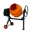 Jonköping Betongblandare 125L - Stark 550W motor & Kuggkrans i Gjutjärn - Blandningsmaskiner - 6438168120904 - 1