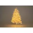 Joulukuusi valkoinen 150 cm 160LED Finnlumor - Valmiiksi valaistu valkoinen koristekuusi kauko-ohjaimella, IP44 sisä- ja ulkokäyttöön - Julgranar - 6410416508634 - 1