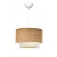 Taklampa Opviq AYD-2999v Beige Tyg 30 x 20 cm - Tak- och vägglampor - 8684282041764 - 1