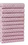 Kökshandduksset (10 st), rosa, 40 x 60 cm, slitstark, maskintvättbar - Kökstextilier - 8683742885474 - 1
