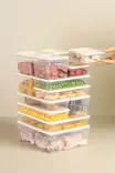 Förvaringslåda Set Hermia Cream Plast 4 Delar - Matlådor och matförvaringsbehållare - 8684283711994 - 3