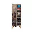 Skoskåp Hanah Home Vegas 936 Sonomo Spånskiva 50x135x38 cm - Skoskåp - 8684282305354 - 4