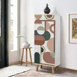 Skoskåp Hanah Home Vegas B 942 Vit Spånskiva 50x135x38 cm - Skoskåp - 8684282305064 - 2