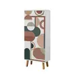 Skoskåp Hanah Home Vegas B 942 Vit Spånskiva 50x135x38 cm - Skoskåp - 8684282305064 - 1