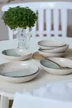 Skål Set Hermia Cream Keramik 6 Delar - Serveringsfat - 8684283399604 - 4
