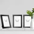 Fotoram Aberto Design 3SFC1017_1318 Svart Plast 13x18 cm - Tavlor och ramar - 8683743538034 - 2