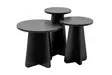 Nestingbord Hanah Home Lume Träsvart Spånskiva 28x48x28 33x43x33 43x38x43 cm - Bord - 8684283056934 - 1