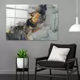 Glastavla Wallity Flerfärgad Glas 50x70 cm - Tavlor och ramar - 8683743136964 - 6