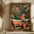 Inramad MDF-tavla Wallxpert Flerfärgad MDF 35x47 cm - Tavlor och ramar - 8684282616894 - 1