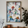 Inramad MDF-tavla Wallxpert Flerfärgad MDF 50x70 cm - Tavlor och ramar - 8684282631064 - 1
