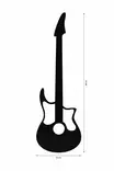 Väggdekor MDF Wallity Gul MDF 22x68 cm - Ljussmycken och ljusfigurer - 8682870904484 - 8