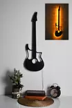 Väggdekor MDF Wallity Gul MDF 22x68 cm - Ljussmycken och ljusfigurer - 8682870904484 - 2