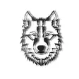 Väggdekor Metall Wallity Wolf Svart Metall 38x50 cm - Dekorationer, prydnadsföremål - 8681875050004 - 7