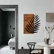 Väggdekor Trä Wallity Leaf3 Svart Metall Trä 50x58 cm - Dekorationer, prydnadsföremål - 8682870854444 - 4