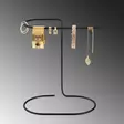 Smyckesställ Aberto Design TK002B Svart Metall 21x25x14 cm - Dekorationer, prydnadsföremål - 8683743997794 - 7