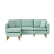 Hörnsoffa Atelier del Sofa Sofia Havsgrön Tyg 215x145x91 cm - Soffor - 8681875597684 - 4