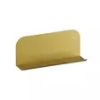 Vägghylla Hanah Home Long Pouch Guld Metall 55x23x12 cm - Vägghyllor - 8684282836094 - 1