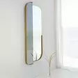 Spegel Hanah Home Day & Night Guld Mdf Metall 60x130 cm - Speglar - 8684282402404 - 2