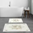 Badrumsmatta Set Mijölnir Flerfärgad 100% Polyester Halkfri Antibakteriell 50x60 cm & 60x100 cm - Badrumsmattor och våtrumsmattor - 8683342420624 - 2