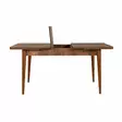 Matbord Hanah Home Vina 0900 Valnöt Spånskiva 130x77x80 cm - Matbord - 8682870774094 - 6