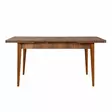 Matbord Hanah Home Vina 0900 Valnöt Spånskiva 130x77x80 cm - Matbord - 8682870774094 - 5