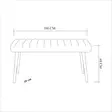 Matbord Hanah Home Santiago Atlantic Grey Furu Spånskiva 120x77x75 cm - Matbord - 8683342722094 - 11