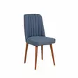 Matbord Hanah Home Vina 1048 Valnöt Mörkblå Spånskiva 129x75x80 cm - Matbord - 8683742500124 - 11