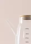 Oljedispenser Hermia Transparent Glas 900 ml - Serveringsfat - 8684283559374 - 4