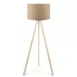 Golvlampa Opviq AYD-1518 Beige Ek MDF PVC 38 x 140 cm - Golv- och bordslampor - 8681875052404 - 1