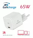 Laddare GaN 65W 1xUSB-C Swissten - Nätladdare - 8595217483804 - 2