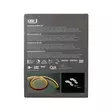LED-ljuslistset för bastu 2,5m Led Energie - 2700K svart dimbar COB - Ljusslingor - 6418536034774 - 12