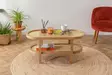 Soffbord Hanah Home Nala 42 Natur Ask Mdf 91x42x36 cm - Soffbord - 8684282438434 - 3