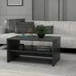 Soffbord Hanah Home Apollon Svart Marmormönster Spånskiva 90x46,8x45 cm - Soffbord - 8684282905554 - 3
