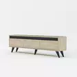 TV-bänk Hanah Home Century Travertine Antracit Spånskiva 150x29,6x45 cm - TV-bänkar - 8684283021444 - 7