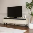 TV-bänk Hanah Home Century Travertine Antracit Spånskiva 150x29,6x45 cm - TV-bänkar - 8684283021444 - 4