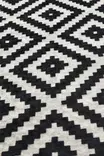 Matta Conceptum Hypnose Black White Flerfärgad Polyester 160x230 cm - Stora och medelstora mattor - 8681875669084 - 3