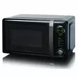 Mikrovågsugn elektronisk, 20 L 700W Svart - Mikrovågsugnar - 8711902082644 - 1
