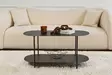 Soffbord Hanah Home Shb014 Svart Metall 100x45x51 cm - Soffbord - 8684283715114 - 2