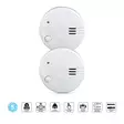 Minirökdetektor med 5 års batteri 2-pack Vit - Brandvarnare och kolmonoxidvarnare - 8711902089384 - 1