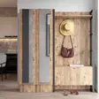 Hallmöbel Hanah Home Ml18A Furu Spånskiva 90x180x34 cm 35,5x180x35,5 cm - Hallskåp - 8683342404334 - 3
