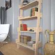 Bokhylla Hanah Home Only Light Oak Spånskiva 80x195x32 cm - Bokhyllor - 8681875037814 - 3
