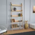 Bokhylla Hanah Home Only Light Oak Spånskiva 80x195x32 cm - Bokhyllor - 8681875037814 - 2