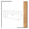 Konsolbord Hanah Home Lavina Ek Spånskiva 140x86x40 cm - Byråer och skåp - 8681875207484 - 4