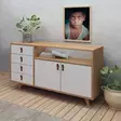 Konsolbord Hanah Home Lavina Ek Spånskiva 140x86x40 cm - Byråer och skåp - 8681875207484 - 2