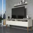 TV-bänk Hanah Home Best Cream Spånskiva 150x50x30 cm - TV-bänkar - 8681875828184 - 2