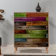 Förvaringsskåp Hanah Home Multilux Sonoma Ek Spånskiva 95x111x36 cm - Skåp och byråer - 8681875340914 - 5